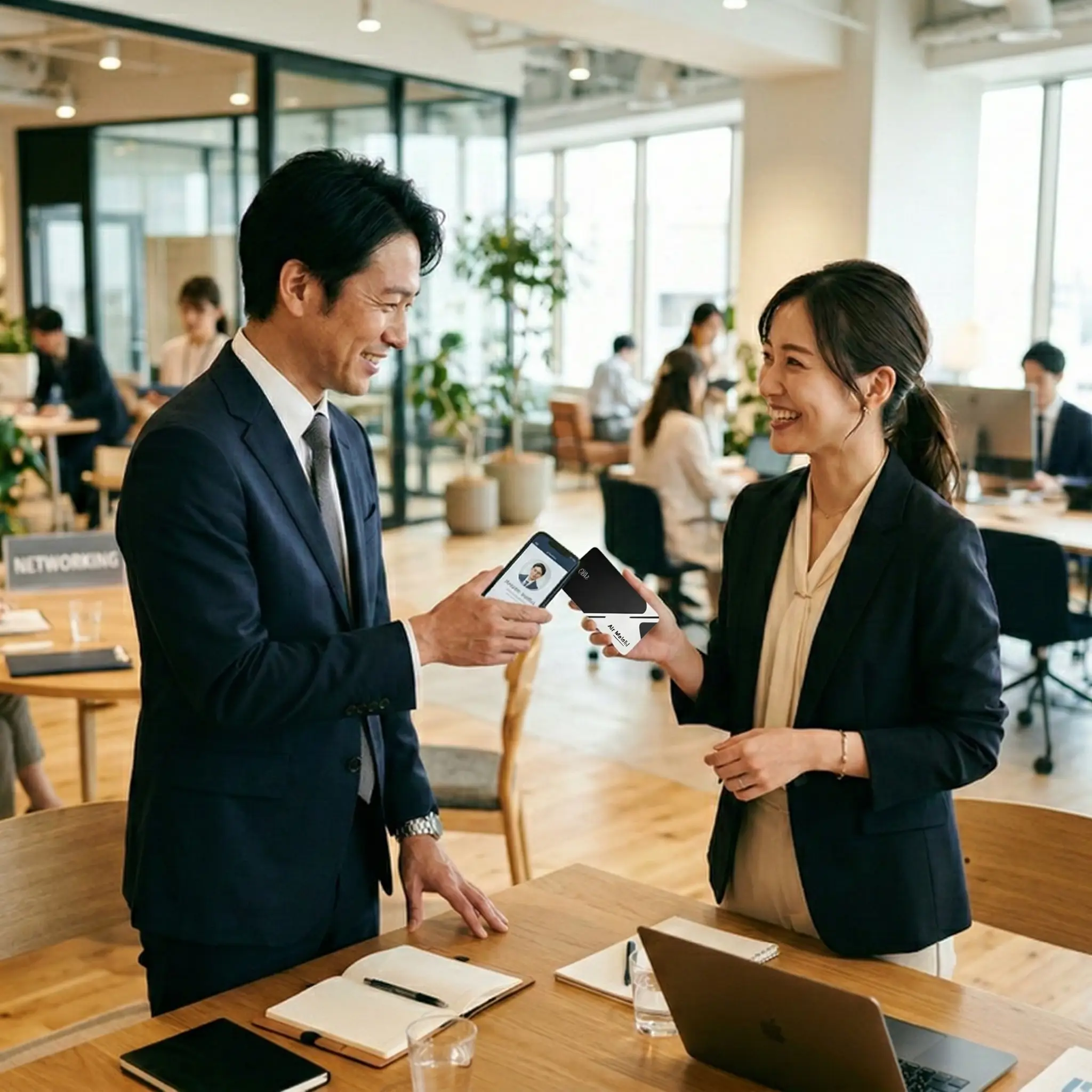 ビジネス名刺交換